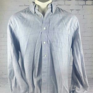 Hugo Boss Golf Button Up Striped Dress Shirt